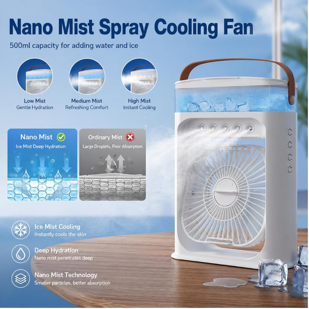 AERVON™ | Climatizador Portátil Inteligente 4 en 1