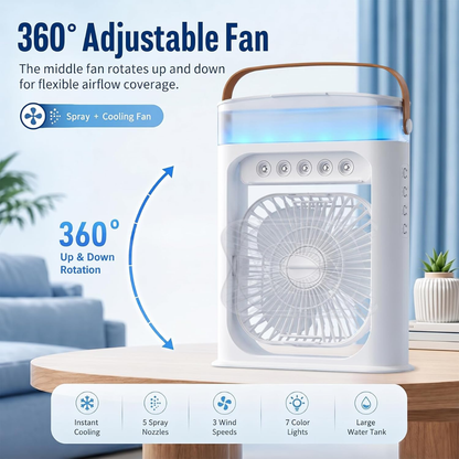 AERVON™ | Climatizador Portátil Inteligente 4 en 1